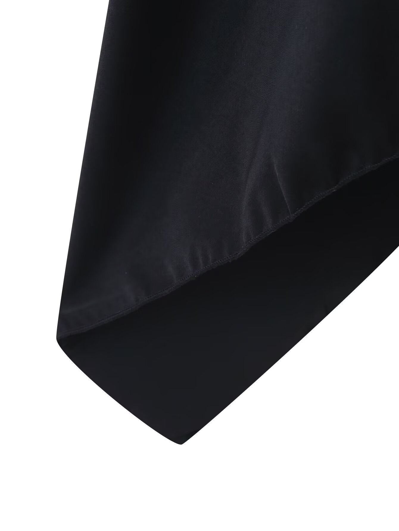 Street Stitching Scarf Collar Halter Top