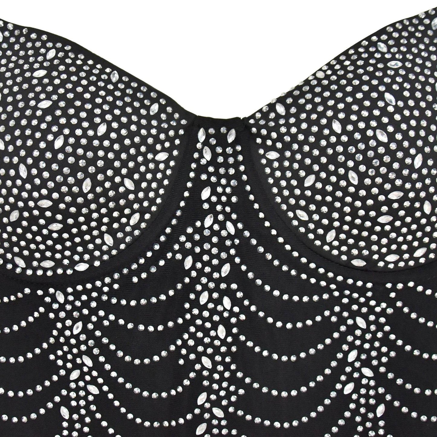 Mesh Drilling Sling Maxi Dress - REBECATHELABEL