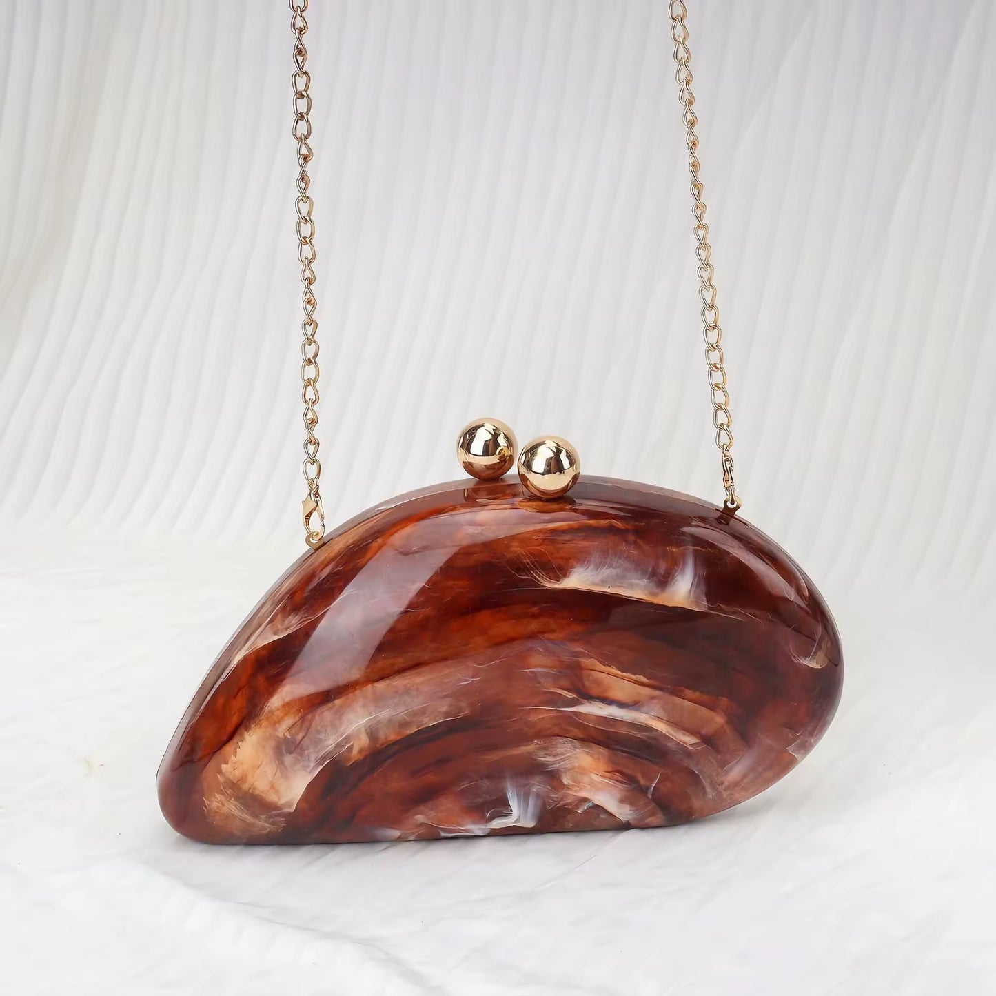 brown stone-textured imitation Irregular