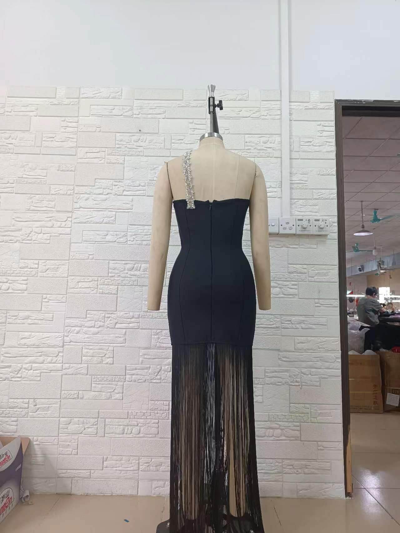 Nana tassel dress - REBECATHELABEL