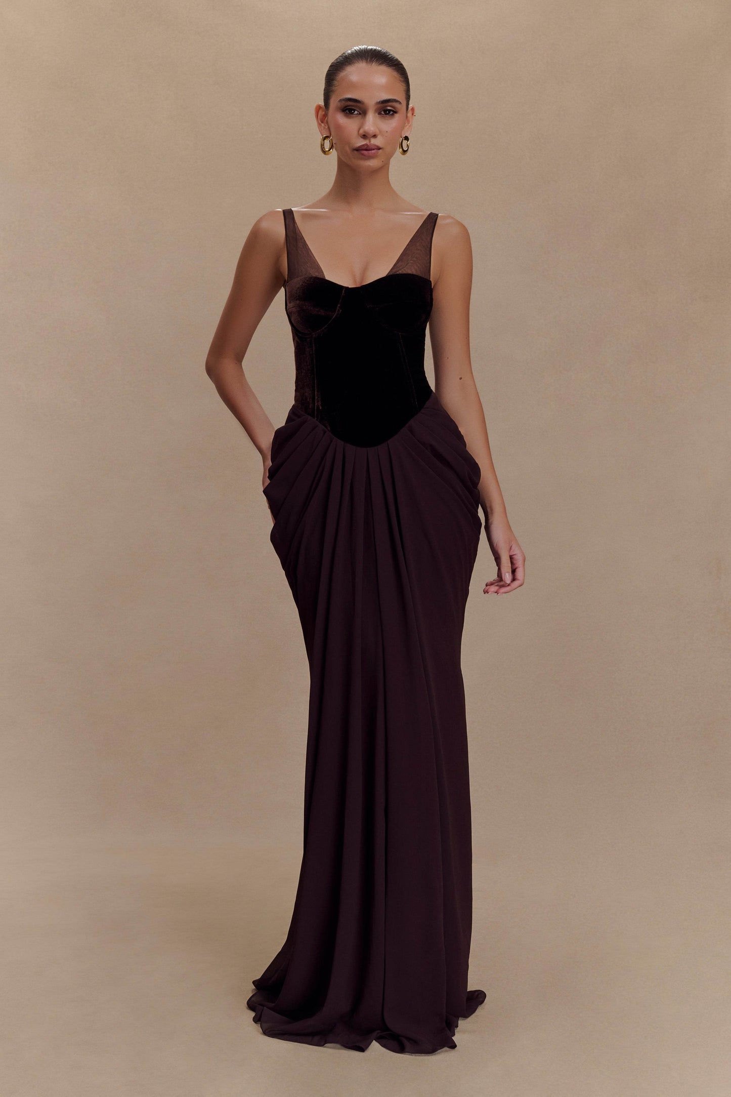 Becca floor length dress - REBECATHELABEL