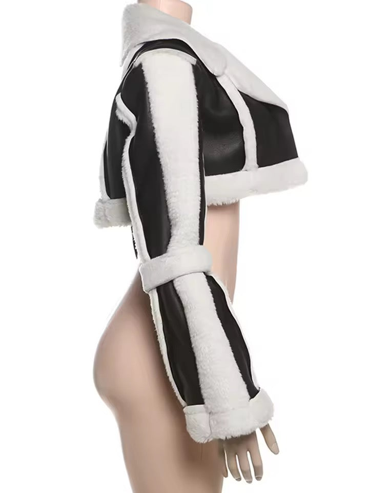 Thickened Warm Double-Sided Short Jacket