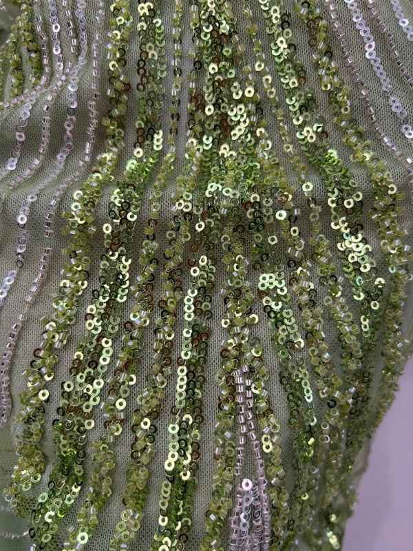 Emerald Bloom Goddess Gown