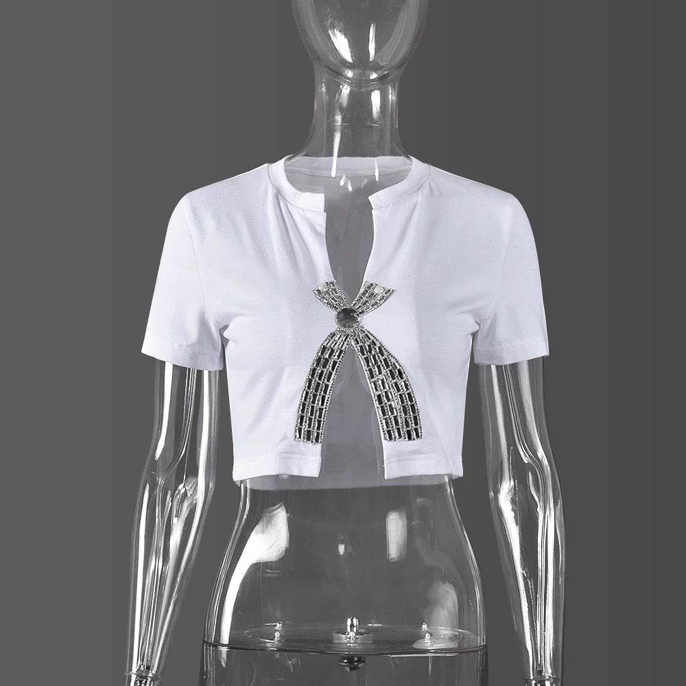 Aliyah diamond top - REBECATHELABEL