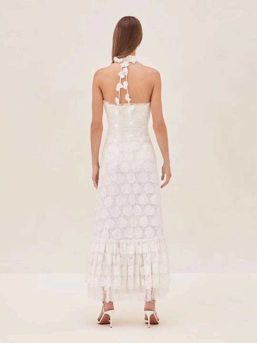 Kimora white dress - REBECATHELABEL