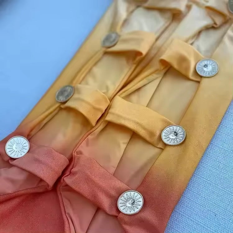 One Piece Swimsuit with Sarong - Micro Bikini Bodysuit