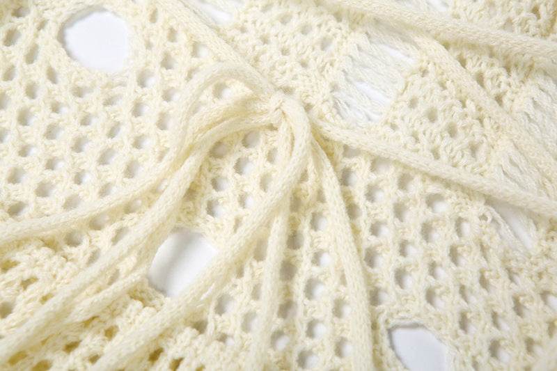 Knitted Sexy Slim Fit Backless Special Dress - REBECATHELABEL