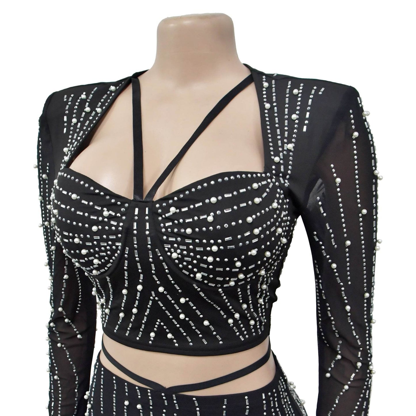 Long Sleeve Dress Two Piece Set - REBECATHELABEL