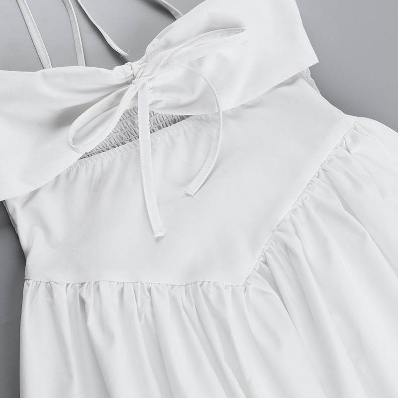 Pleated Hollow Out Cutout Dress - REBECATHELABEL