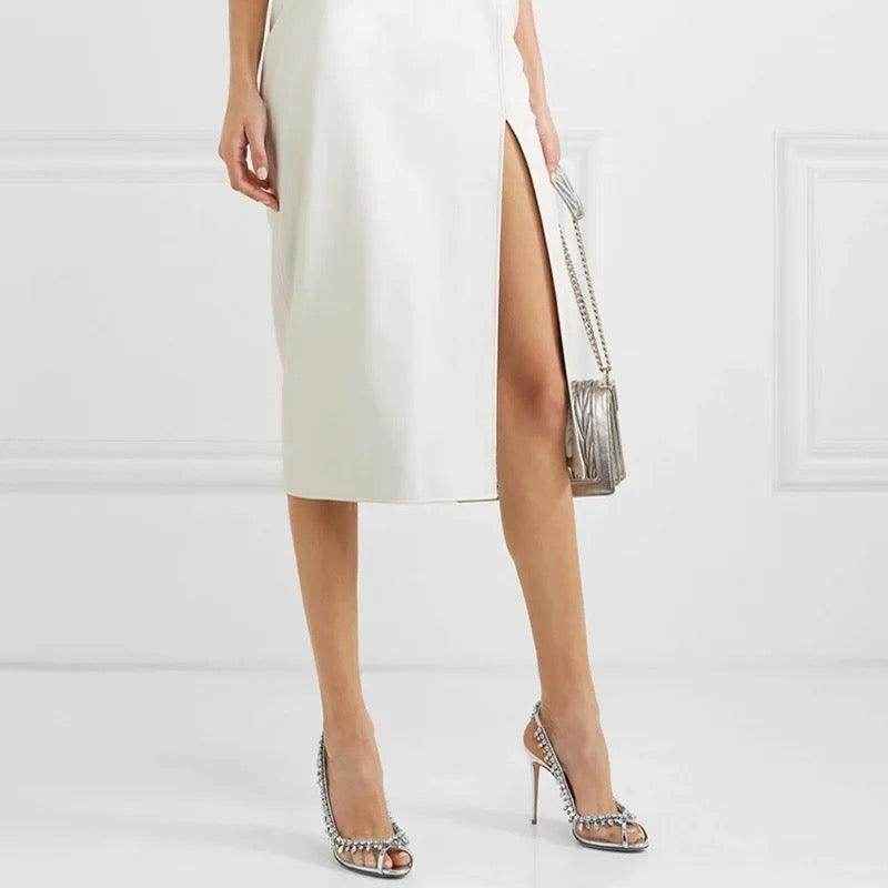 Aiko Embellished Slingback Pumps