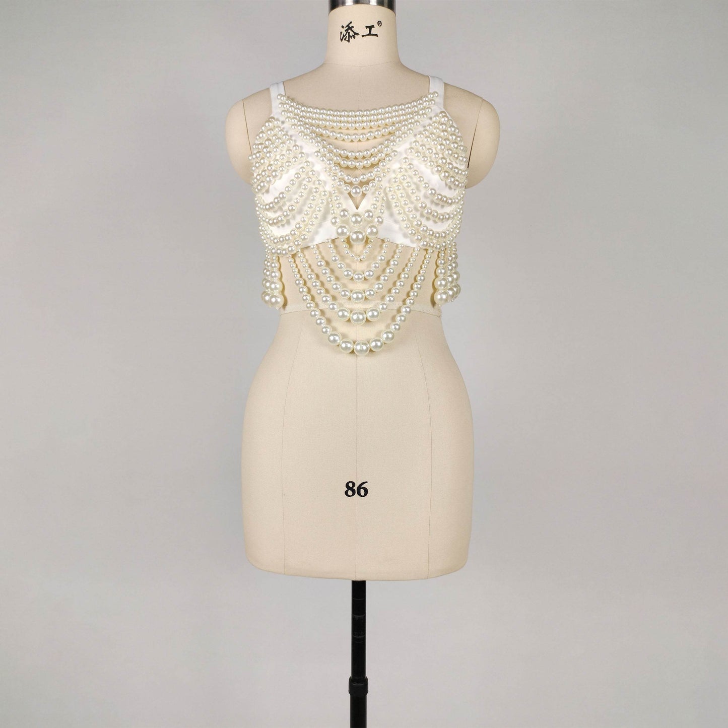 Alaine pearl top - REBECATHELABEL