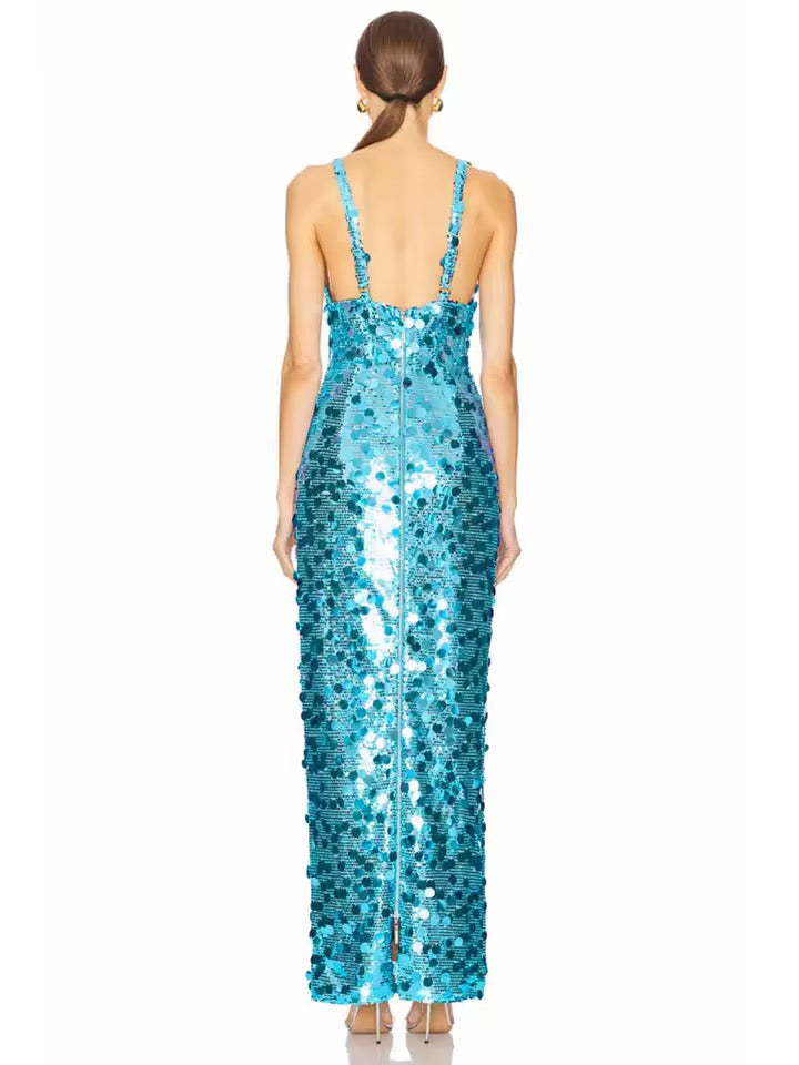 Spaghetti strap Maxi Dress