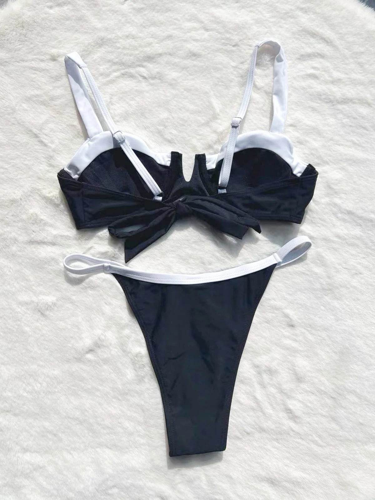 Low Waist Bikini set - REBECATHELABEL