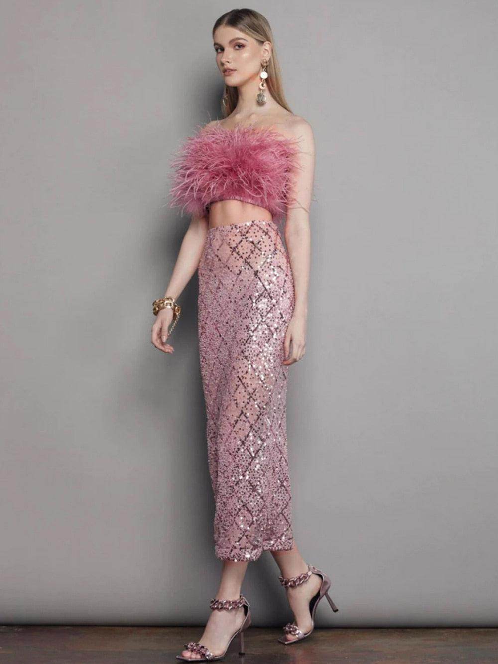 Bianca skirt Party Set - REBECATHELABEL