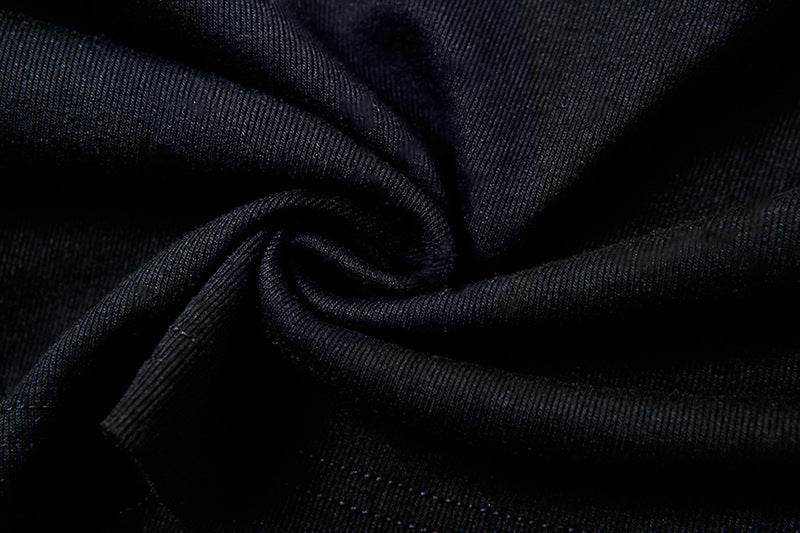 Oblique Collar off Shoulder Sexy Slim Fit All Match Short Long Sleeve Top - REBECATHELABEL