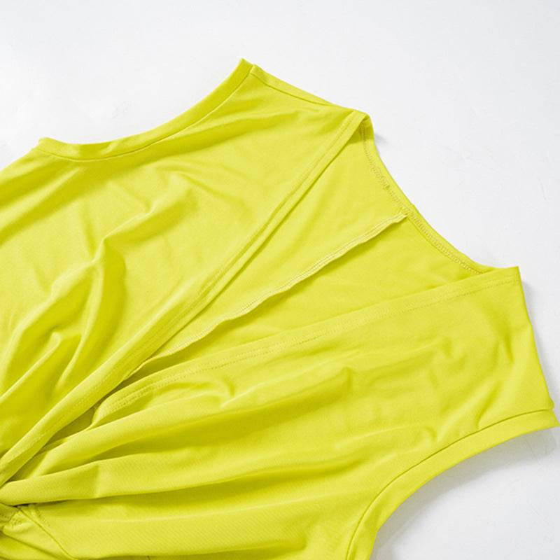 Deep V Plunge Hollow Out Cutout Out Slit Slim Fitting Maxi Dress - REBECATHELABEL