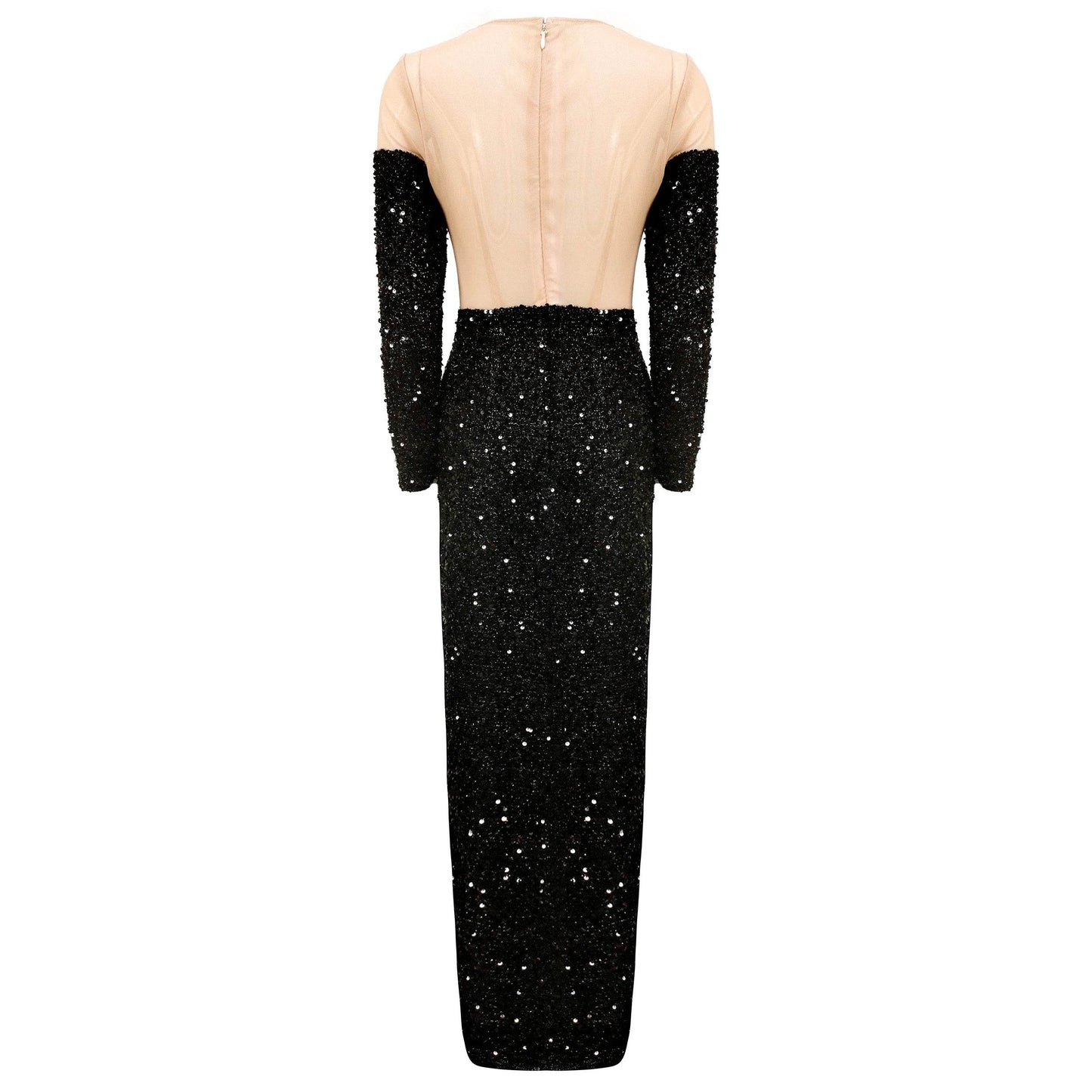 Cut out sequin high slit dress - REBECATHELABEL