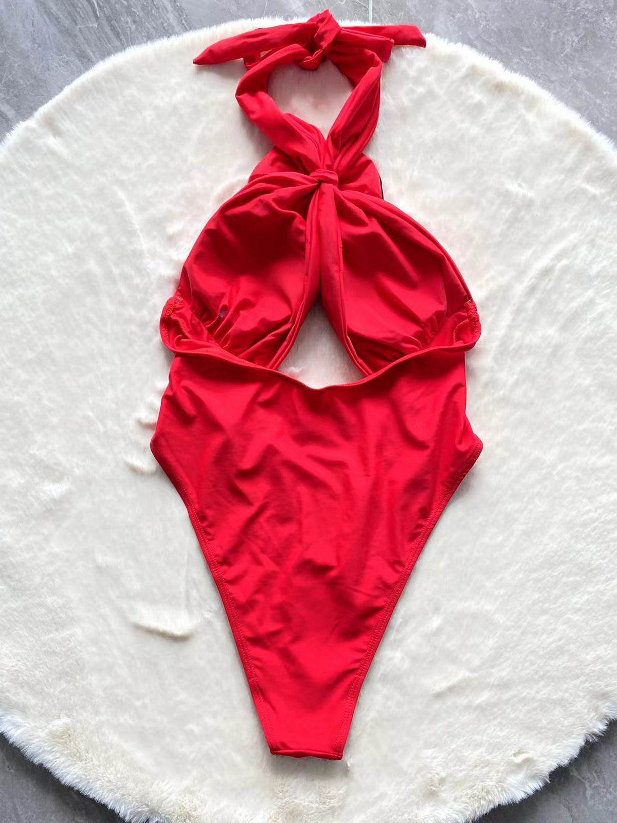 3D Floral One Piece Swimsuit - REBECATHELABEL