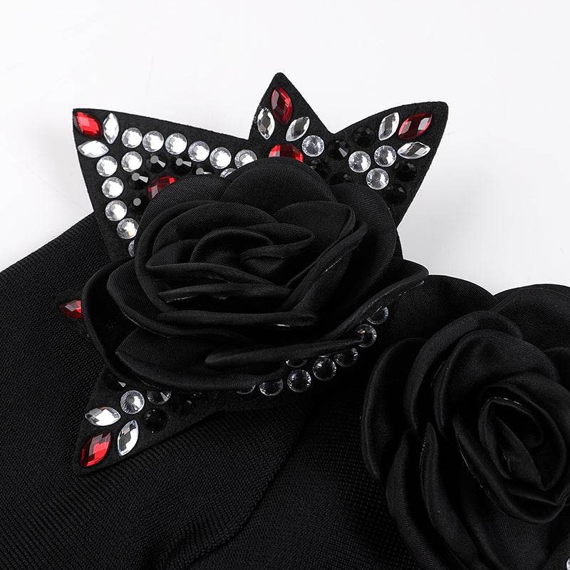 Amirah flower midi dress - REBECATHELABEL