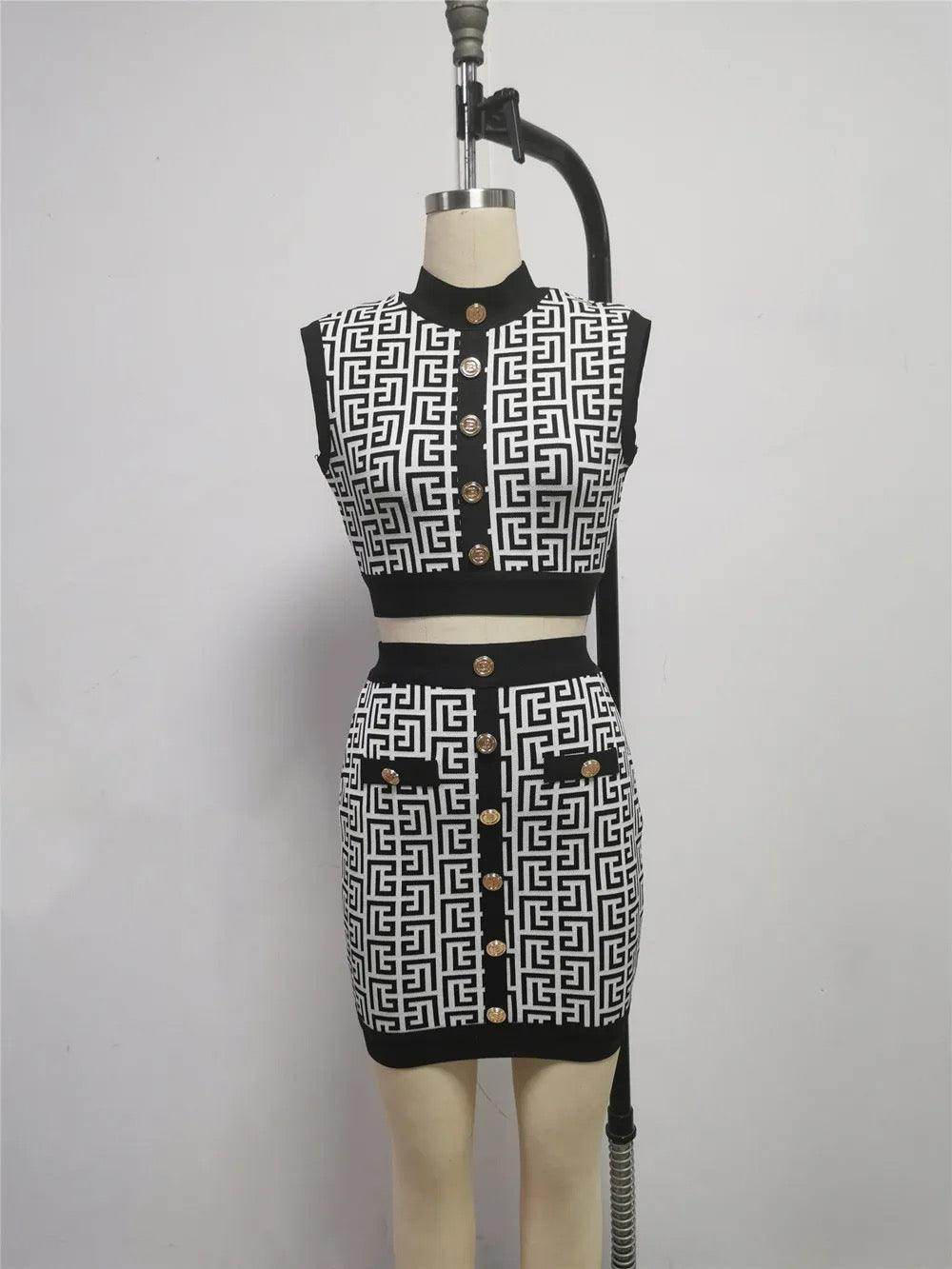 Ellie skirt set - REBECATHELABEL