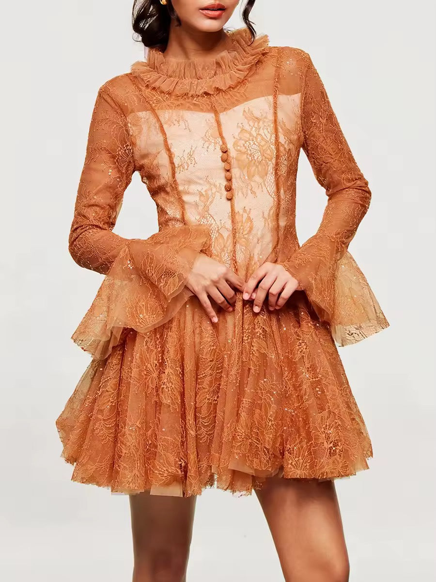 Patchwork Embroidery Tutu Dress