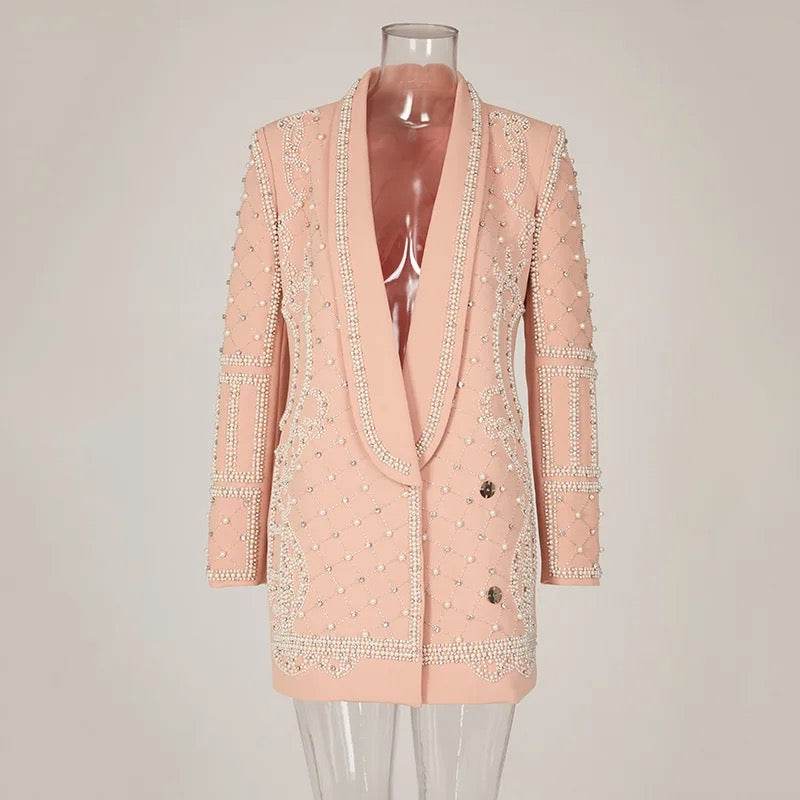 Hami pearl blazer - REBECATHELABEL