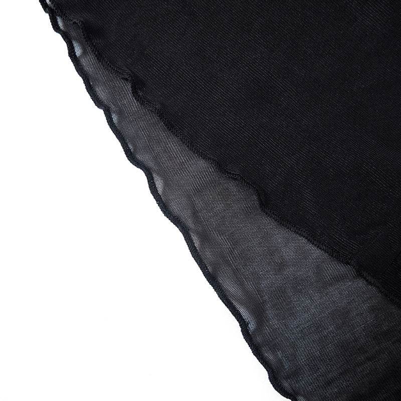 Mesh Cardigan Wooden Ear Beach Sexy Dress - REBECATHELABEL