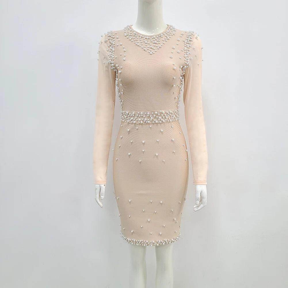 Janie pearl bodycon dress - REBECATHELABEL