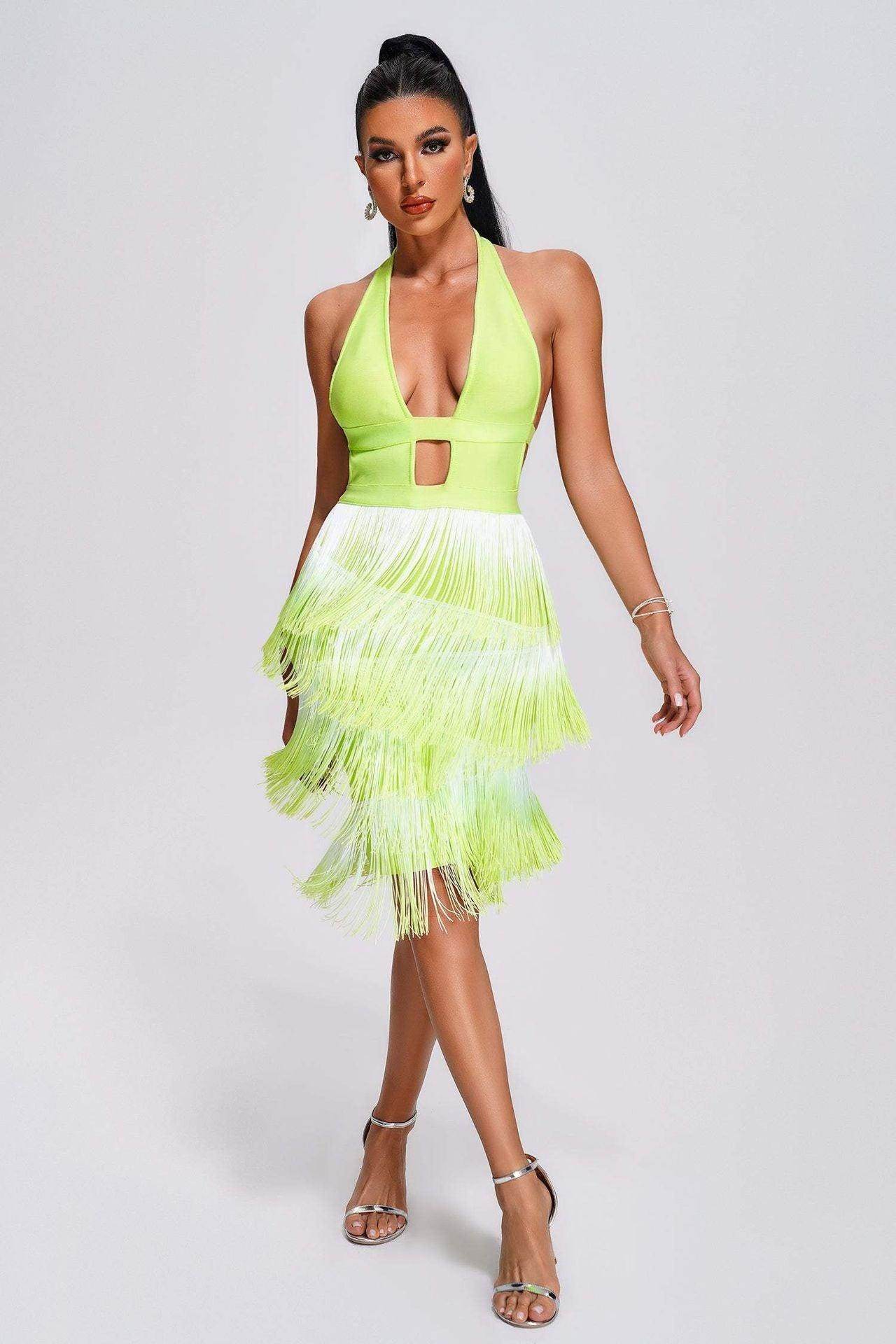 Kimola backless dress - REBECATHELABEL