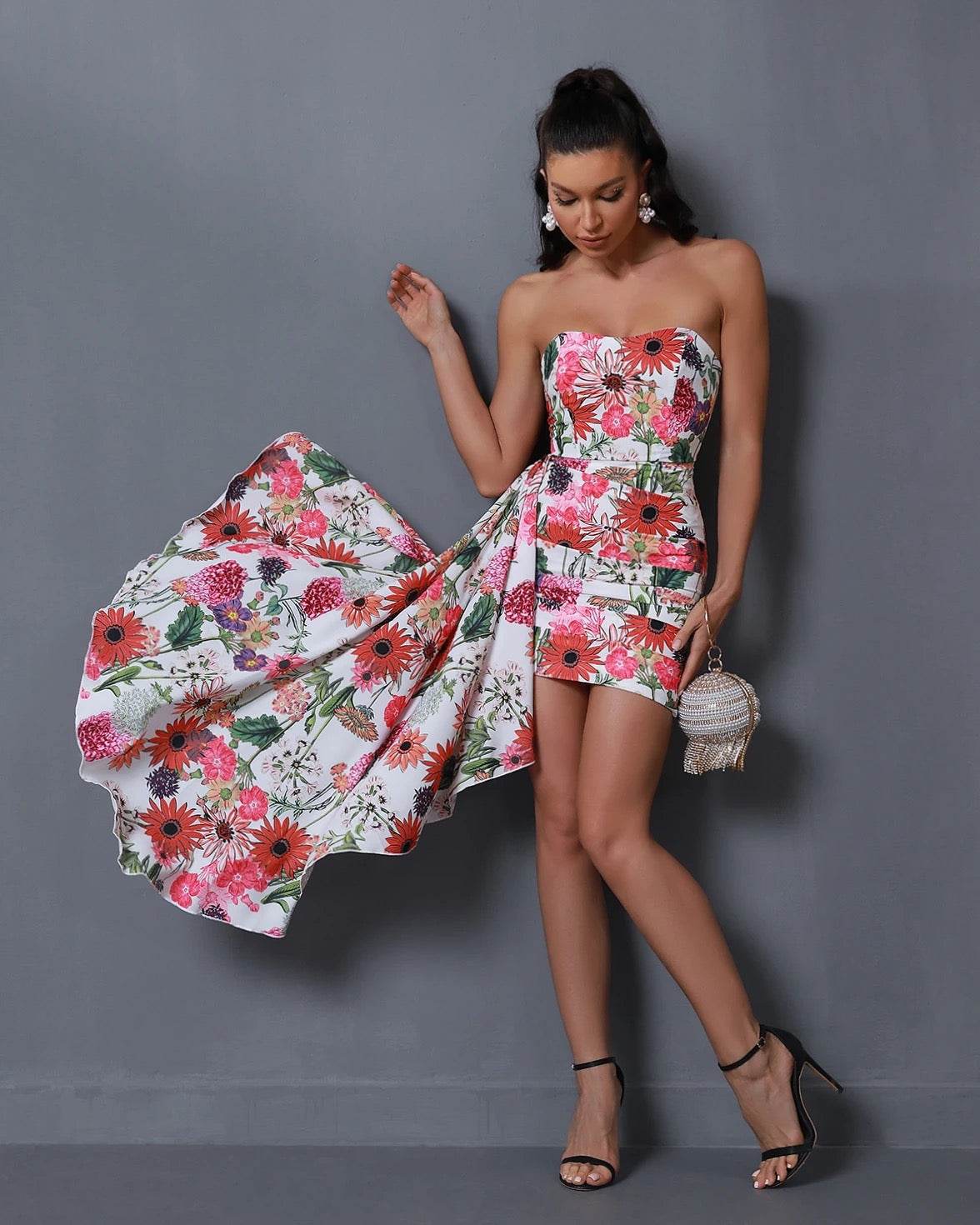 Lenina mini dress - REBECATHELABEL