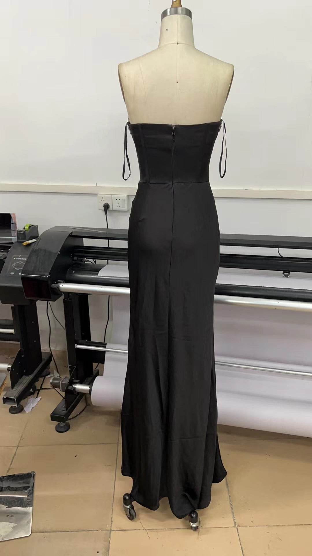 Lora floor length dress - REBECATHELABEL