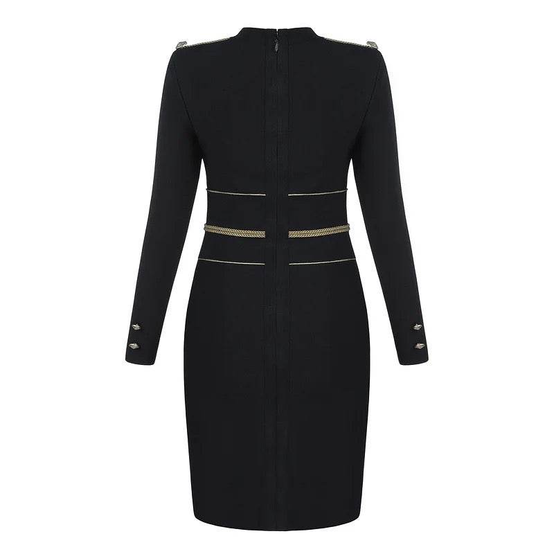 Nandi long sleeve dress - REBECATHELABEL