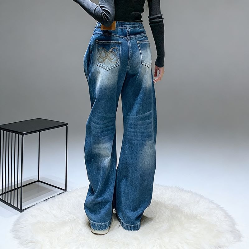 Comfort Casual Jeans Winter All Match Straight Pants