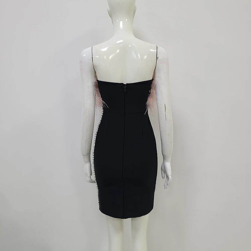 Sparks of passion mini dress - REBECATHELABEL