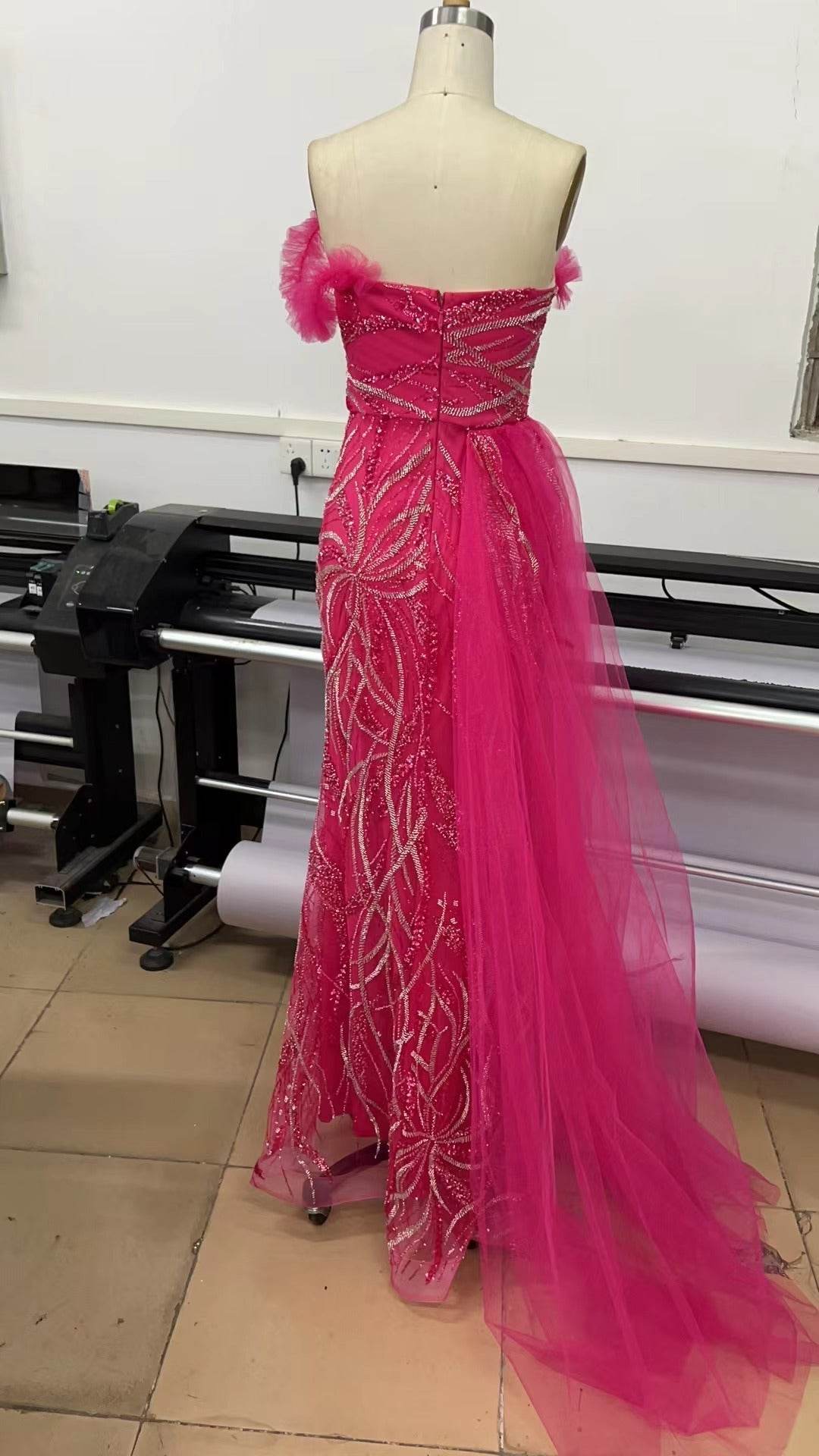 Special guest pink dress - REBECATHELABEL