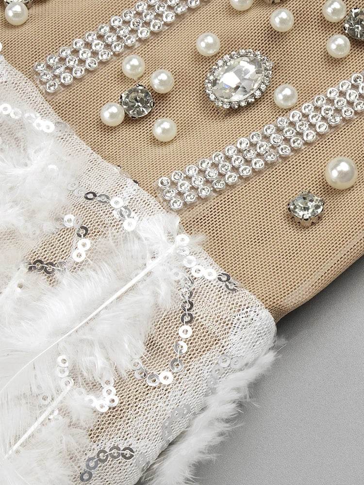 Strapless Birthday Party Maxi Dress - REBECATHELABEL