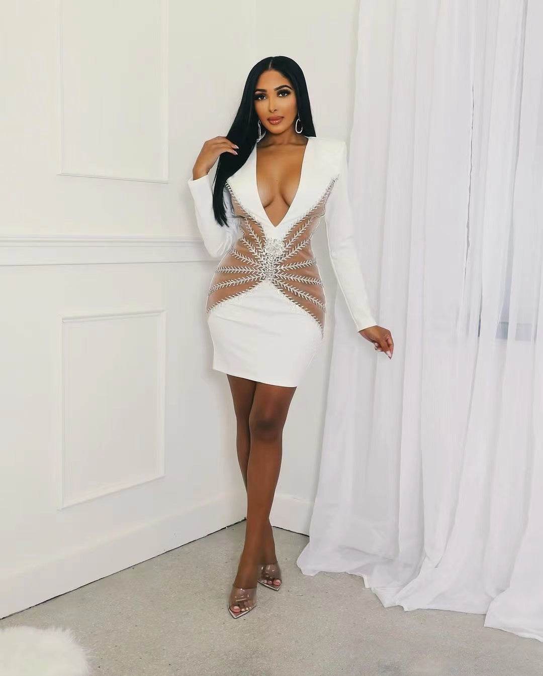 Tessi mini dress - REBECATHELABEL