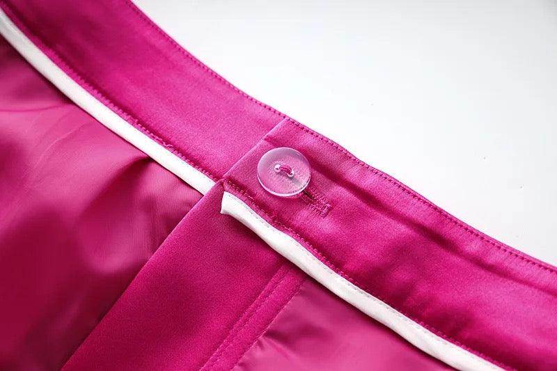 Three Piece Suit Skirt Blazer Sets - REBECATHELABEL