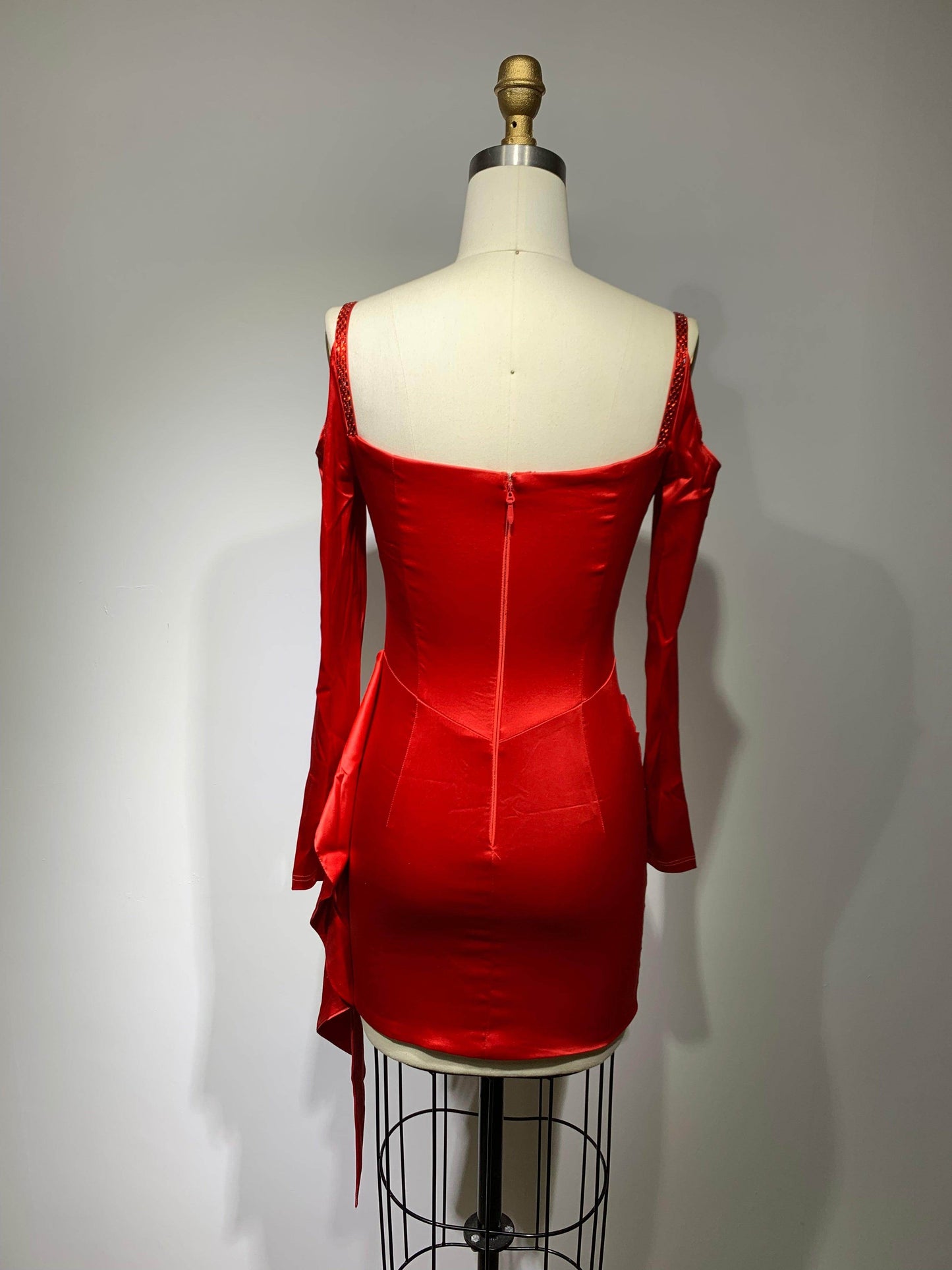 Too hot to handle red mini dress - REBECATHELABEL