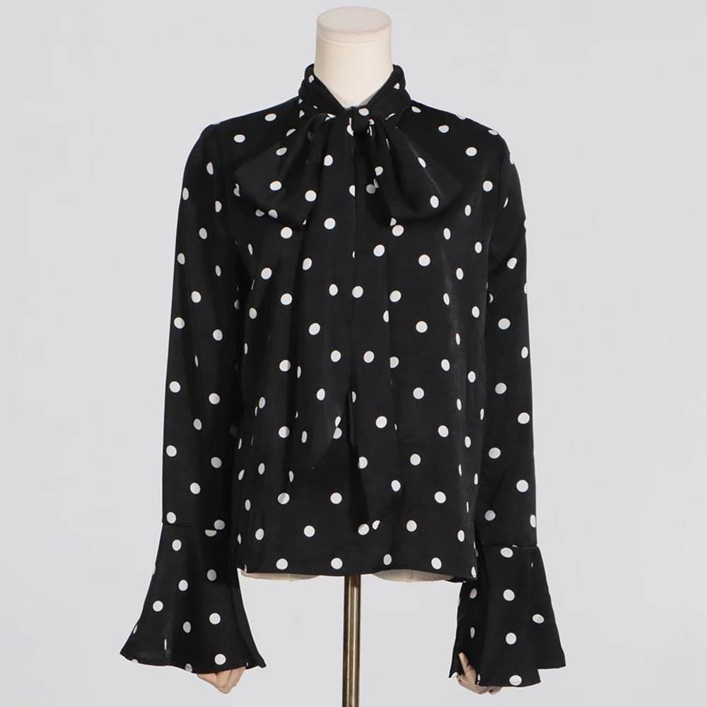 Aliayah polka dot blouse - REBECATHELABEL