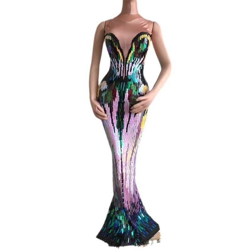 Alisa sequine dress - REBECATHELABEL