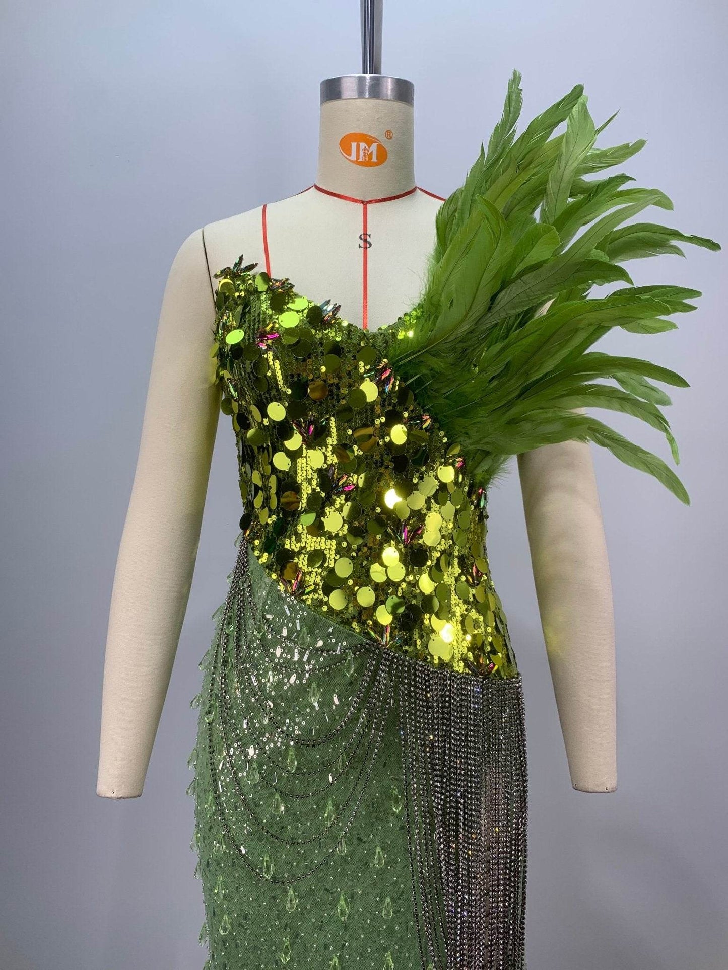 Aloma feather dress - REBECATHELABEL