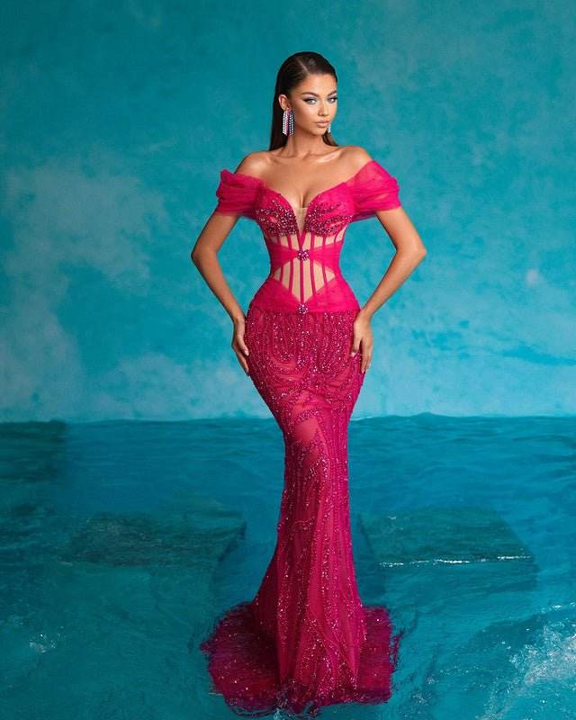 Camile floor length dress - REBECATHELABEL