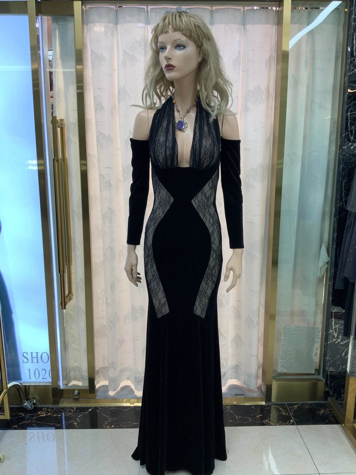 Camile floor length dress - REBECATHELABEL