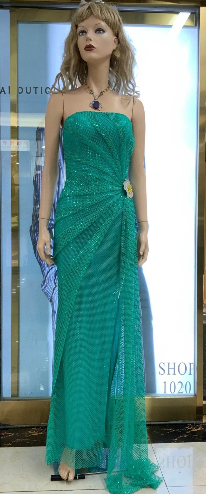 Kammy floor length dress - REBECATHELABEL