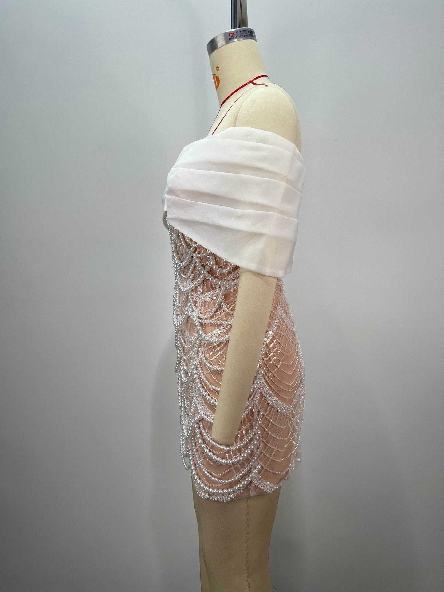 Kimola pearl mini dress - REBECATHELABEL