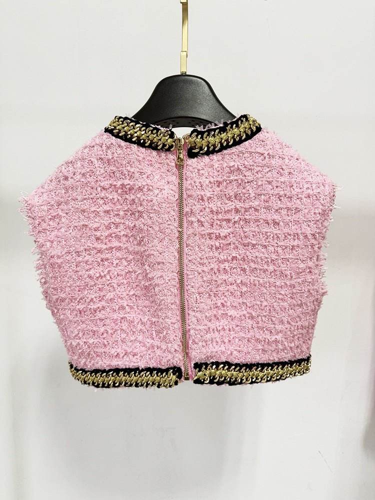 Kimola pink skirt set - REBECATHELABEL