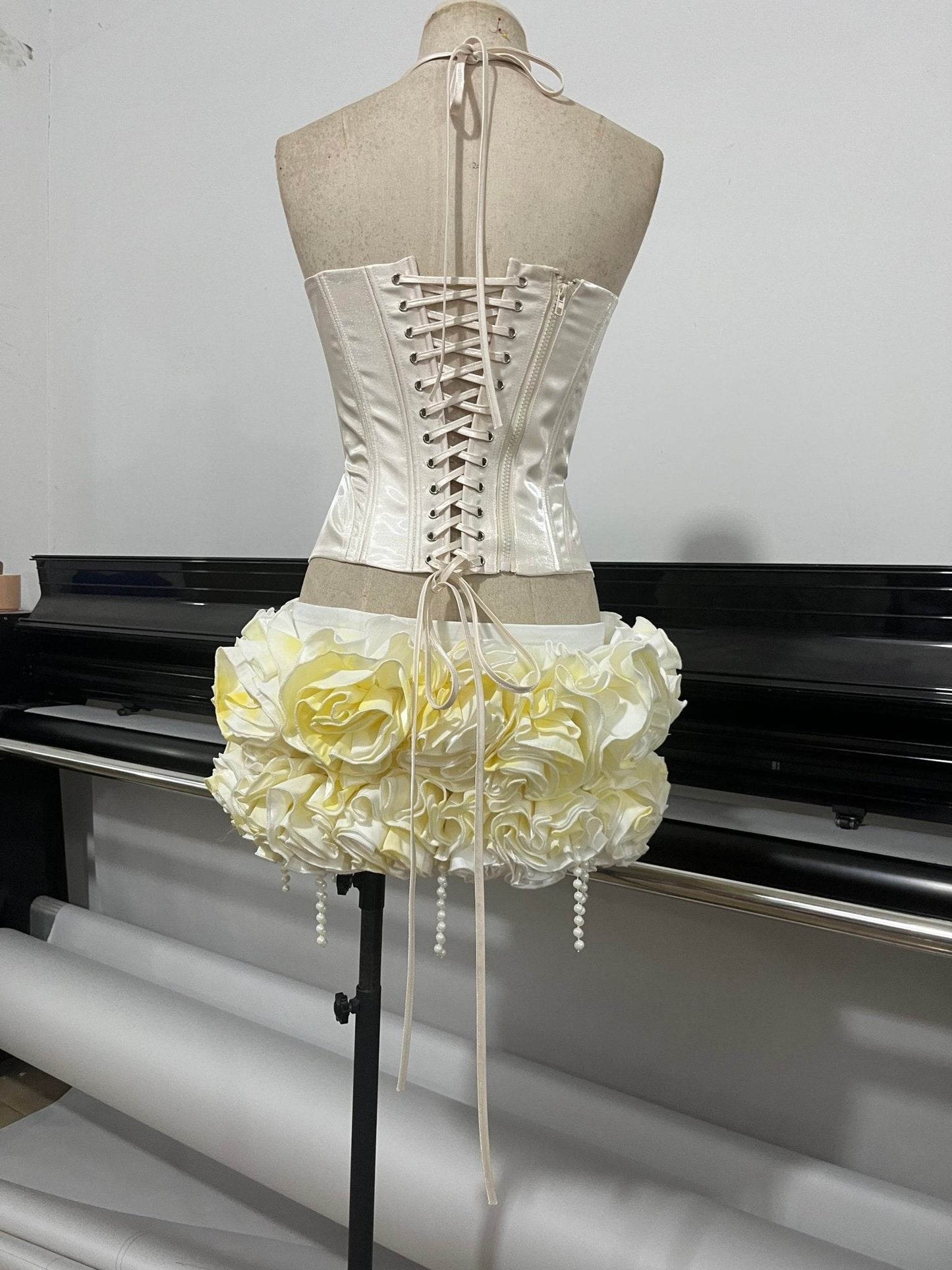 Lala flower skirt set - REBECATHELABEL