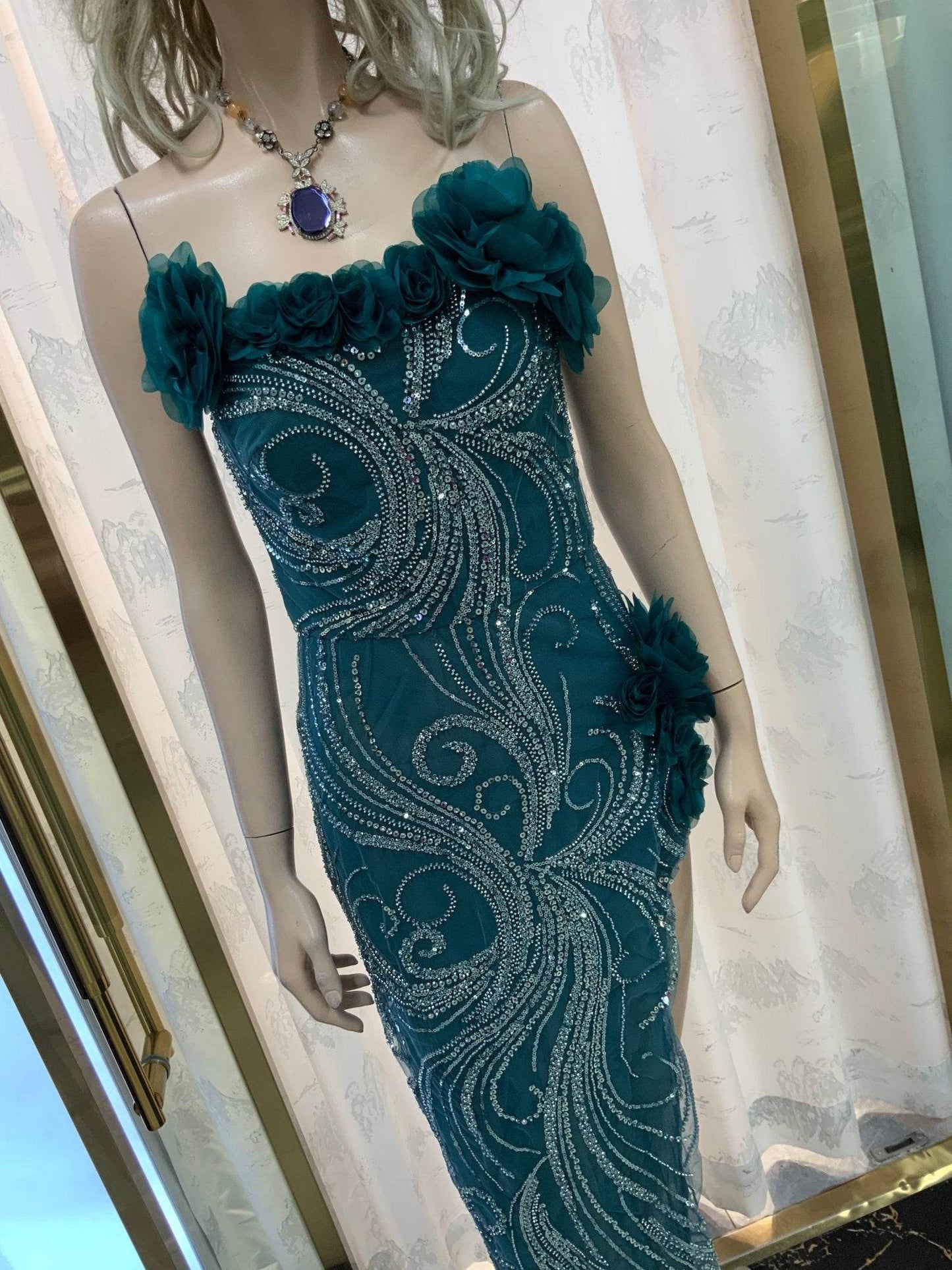 Lala maxi floor length dress - REBECATHELABEL