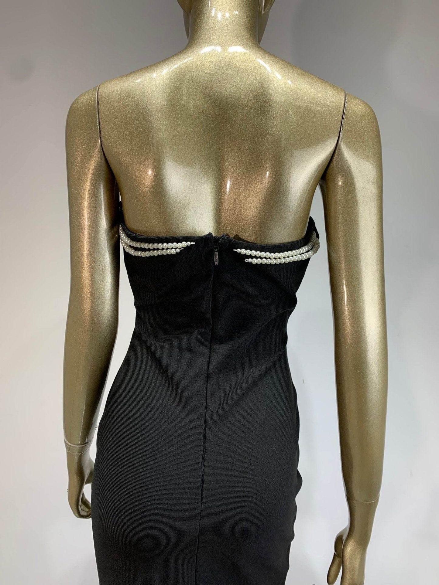 Lala pearl bandage dress - REBECATHELABEL